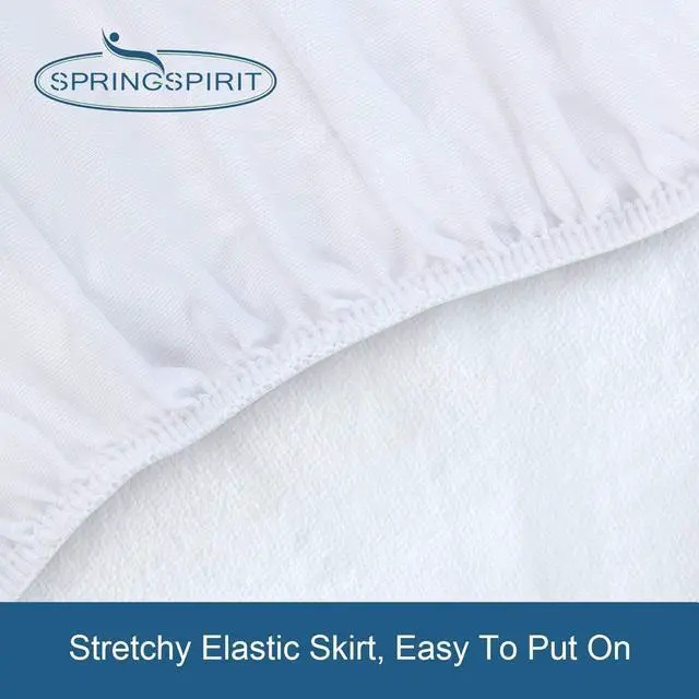 Alt view image 7 of 7 - Queen Size Mattress Protector Waterproof,Absorbent Fitted Sheet