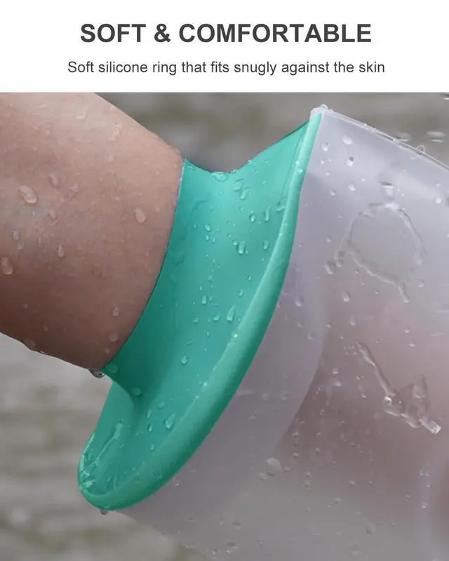 Alt view image 4 of 7 - Cast Covers for Shower Arm, Waterproof Cast Cover Arm Adult