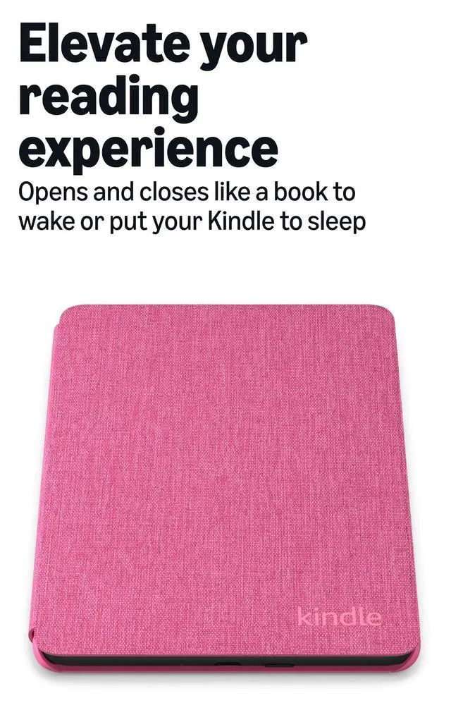 Alt view image 3 of 5 - Kindle Paperwhite and Kindle Colorsoft Case, Lightweight and Water-Safe, Foldable Protective Cover - Fabric