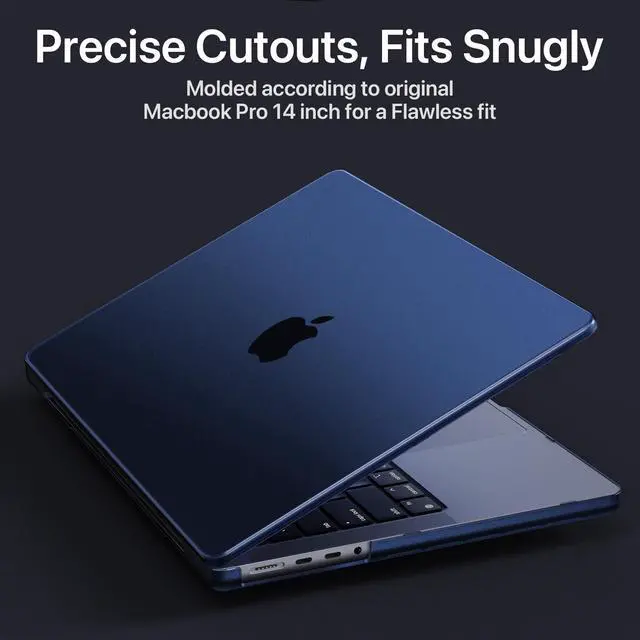 Alt view image 4 of 7 - for MacBook Pro 14 inch Case M5 M4 M3 M2 M1 Pro/Max 2026-2021 Cover
