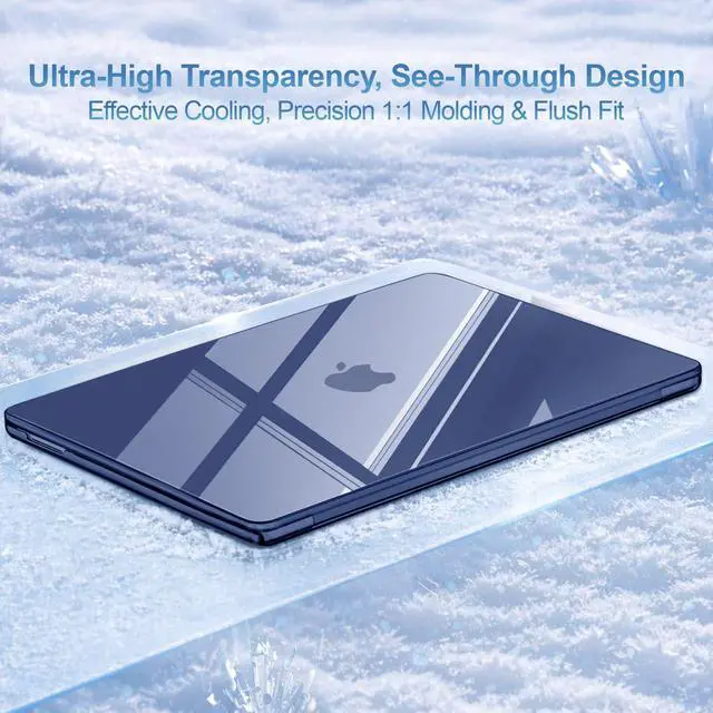 Alt view image 3 of 7 - Compatible with MacBook Neo Case 13 inch 2026 A3404 A18 Pro Chip