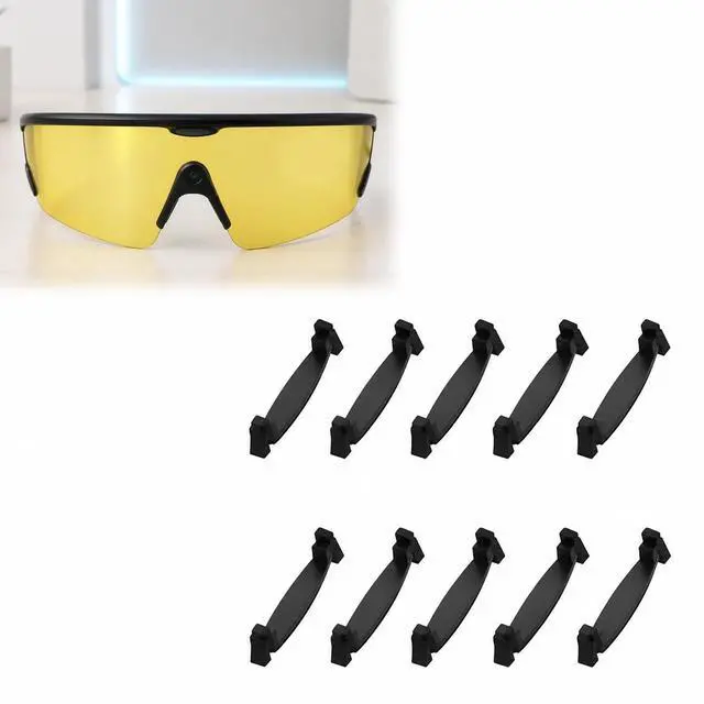 Main image of Indicator Light Cover Compatible with Oakley Vanguard, Recording Indicator Shield Cover, Protective Cap Accessory for Smart Glasses, 10Pcs, Black