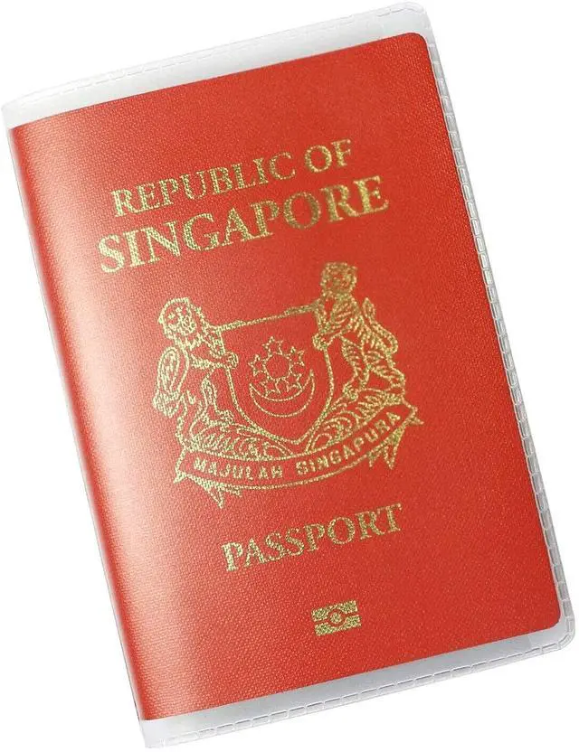 Alt view image 7 of 7 - Waterproof Clear PVC Passport Cover Holder Case Protector ID Card