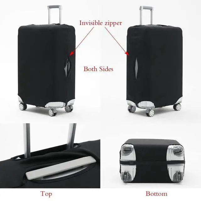 Alt view image 2 of 7 - Luggage Covers For Suitcase Tsa Approved Suitcase Cover Protector