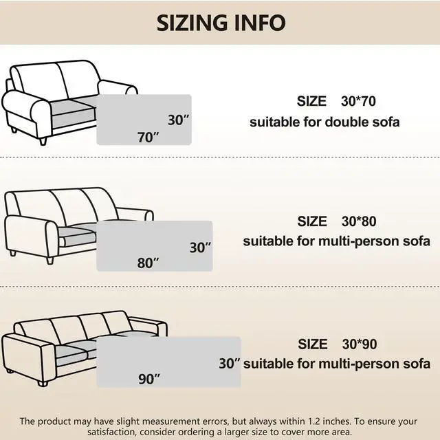 Alt view image 4 of 6 - 100% Double-Sided Waterproof Dog Bed Cover Pet Blanket Sofa Couch Furniture Protector for Puppy Large Dog Cat, Reversible (30x90 Inch (Pack of 1), Dark Grey/Light Grey)