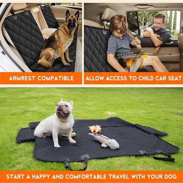 Alt view image 6 of 7 - Dog Car Seat Cover, Back Seat Cover for Dogs Pet Car Seat Protector