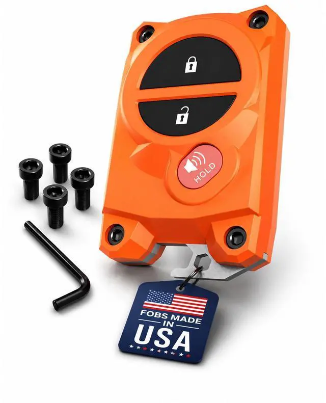 Main image of for Toyota Key Fob Cover with Built-in Bottle Opener - Rugged Protective Shell for Tundra (2007-2017) & Tacoma (2005-2015) - Enhanced Grip & Durability - Key Fob Replacement Shell - Custom Colors