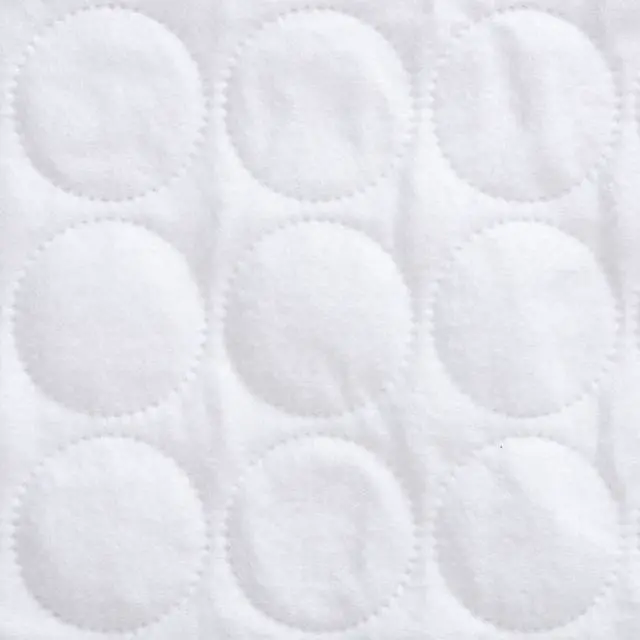 Alt view image 3 of 3 - BassiNest Protective Waterproof Cover for Bassinet Pad, White