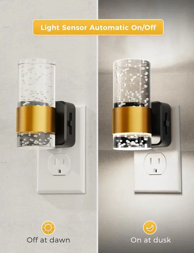 Alt view image 2 of 7 - Night Light, Decorative Night Lights Plug into Wall
