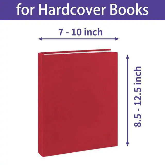 Alt view image 3 of 7 - Jumbo Book Covers 7 Pack, 9x11 Inch Stretchable Book Sox, Protective