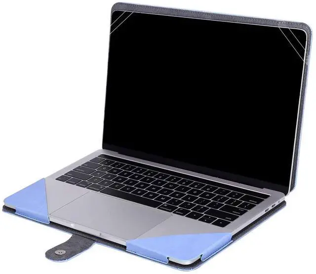 Alt view image 3 of 7 - PU Leather Sleeve Case Compatible with MacBook Air 13.6 inch