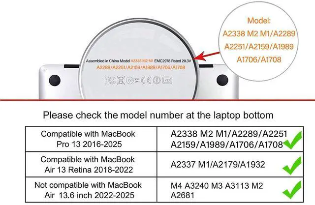 Alt view image 5 of 7 - PU Leather Sleeve Case Compatible with MacBook Air 13.6 inch
