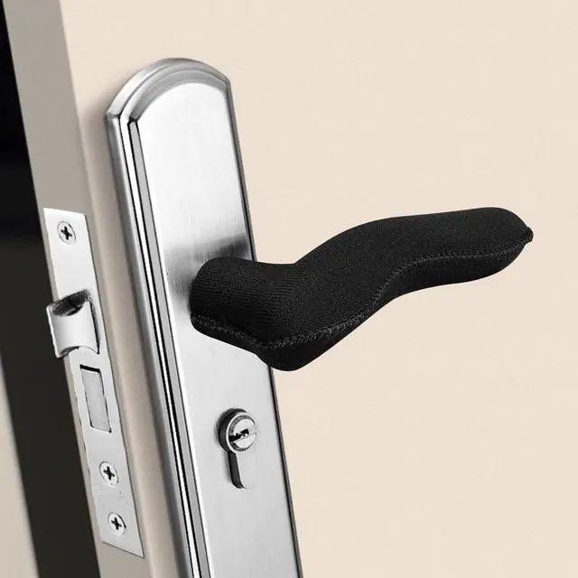 Alt view image 7 of 7 - 4PCS Door Handle Covers - Anti-Scald Door Handle Protector Door Knob Cushion Cover Protect Hands from Burns and Chills