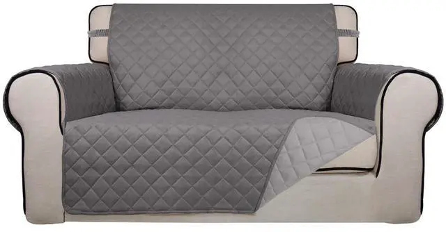 Main image of Reversible Quilted Couch Covers for Dogs Loveseat Sofa Cover 46.5