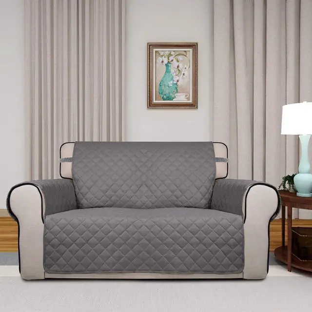 Alt view image 2 of 7 - Reversible Quilted Couch Covers for Dogs Loveseat Sofa Cover 46.5