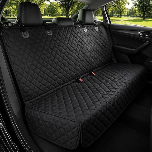 Main image of Dog Car Seat Cover & Protector, Pet Back Seat Cover for Cars & SUVs, 54"