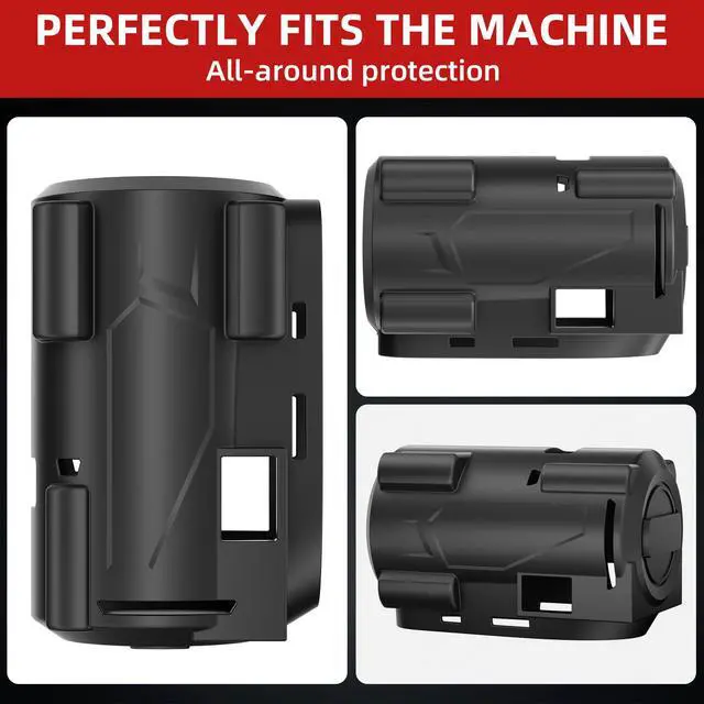Alt view image 5 of 7 - 2562-20, 2563-20, 2563p-20 Impact Driver Rubber Protective Boot Cover Fit for Milwaukee M12 Fuel Stubby 3/8" & 1/2" Impact Wrench - 49-16-2563