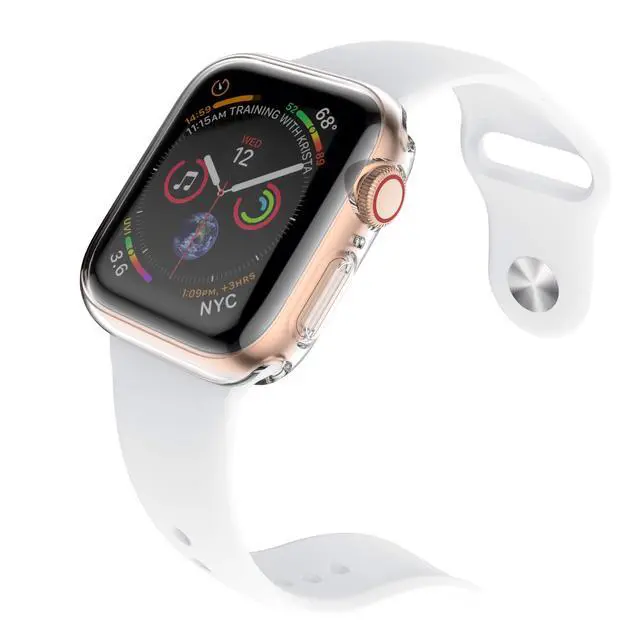 Alt view image 2 of 7 - Soft Screen Protector Case for 40mm Apple Watch SeriesSE3/SE2/SE/6/5/4