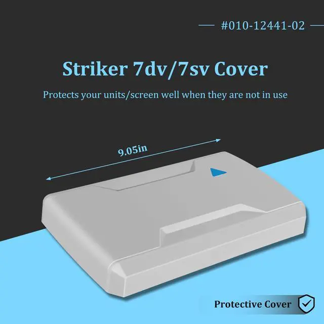 Alt view image 2 of 7 - 010-12441-02 Protective Cover for Garmin Striker 7dv/7sv Fish Finder, Weatherproof Waterproof Screen Protection(7 Series)