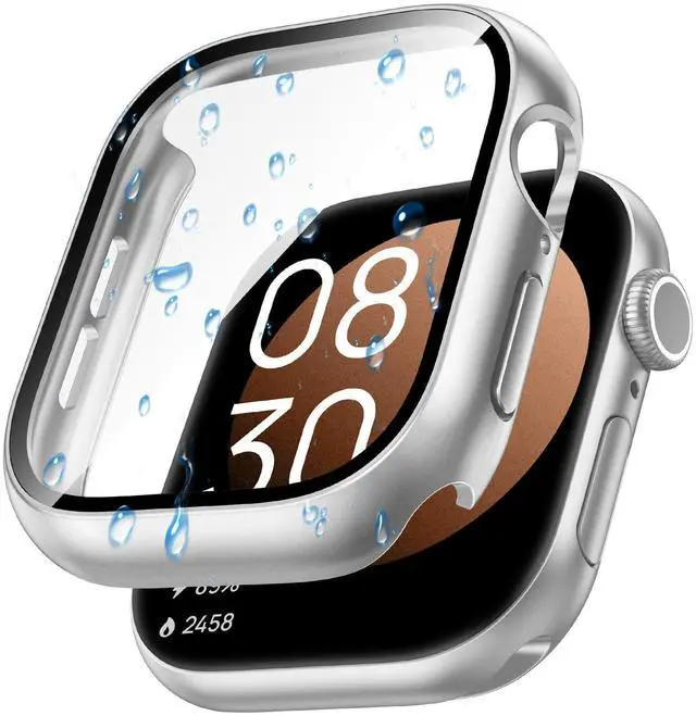 Main image of IP67 Waterproof Case with Glass for Apple Watch 40mm Series 6/5/4/SE