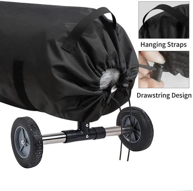 Alt view image 5 of 7 - Pool Solar Reel Cover with Adjustable Strap