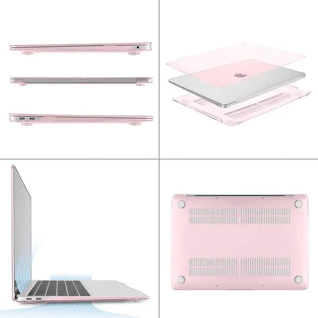Alt view image 4 of 6 - Compatible with MacBook Air 13 inch Case M1 2021 2020 2019 2018