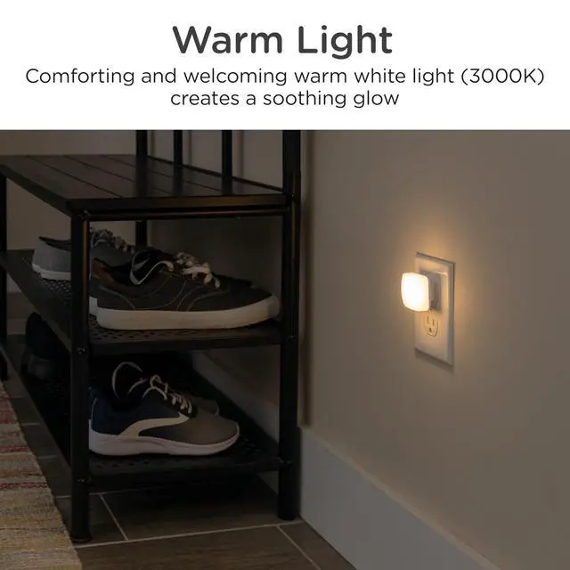 Alt view image 6 of 7 - Plug in Night Light with Dusk to Dawn Sensor, 2 Pack