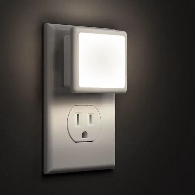 Main image of Night Lights Plug into Wall 2-Pack, 0.3W Plug in Night Light