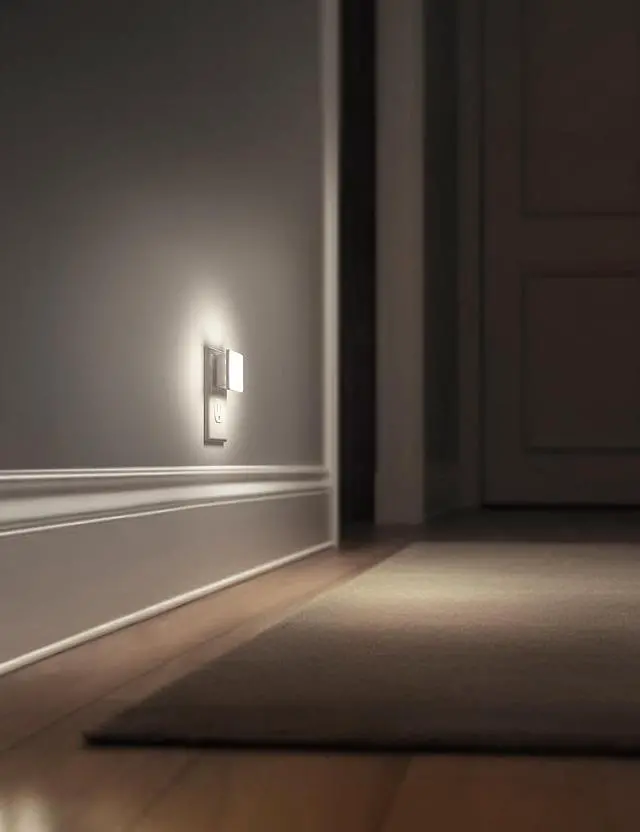Alt view image 5 of 7 - Night Lights Plug into Wall 2-Pack, 0.3W Plug in Night Light