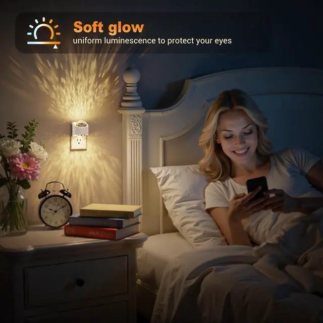 Alt view image 5 of 6 - Night Lights Plug into Wall