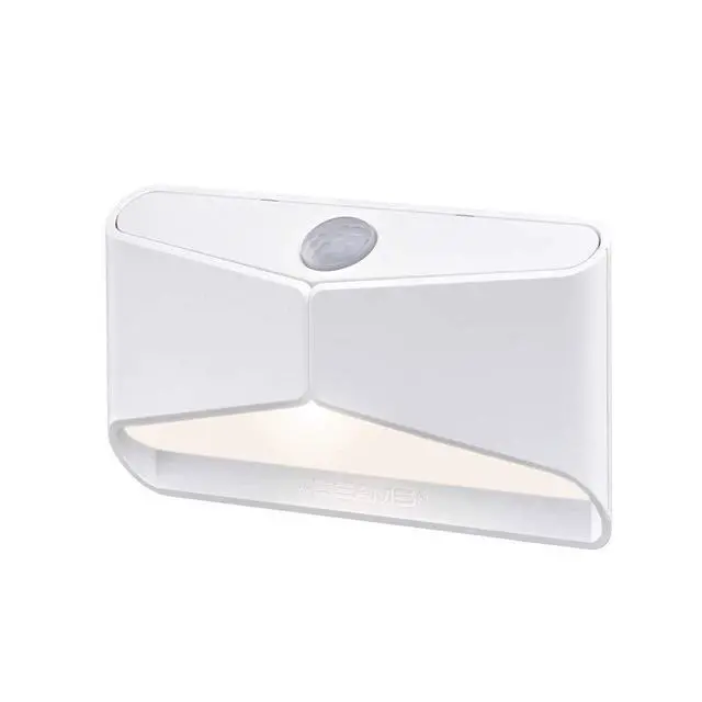 Alt view image 2 of 6 - MB710 LED Nightlight, Wireless, Battery-Powered, Motion-Sensing For Use In Bedroom, Stairs, Nursery, Kitchen & More, Three-Pack, White,MB710-WHT-03-00