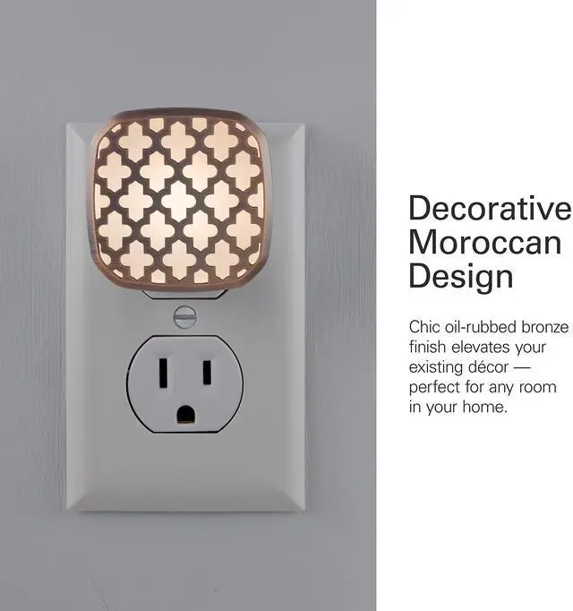 Alt view image 3 of 6 - Plug in Night Light with Dusk to Dawn Sensor, 2 Pack
