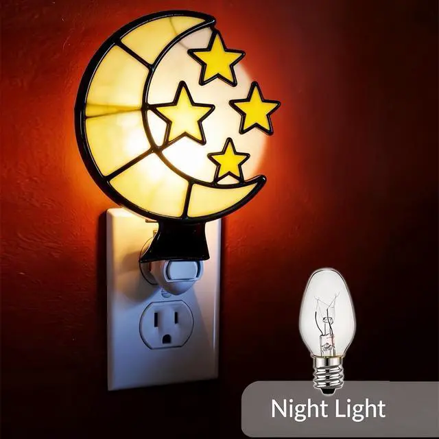Alt view image 3 of 7 - C7 Night Light Bulb 4 Watt,E12 Candelabra Base,15 Lumens,Small Light Bulb,Night Light Replacement Bulbs,Clear, Soft White - 12 Pack