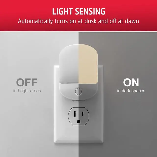 Alt view image 5 of 7 - LED Color-Changing Plug in Night Light, Red, Green, Blue, Purple