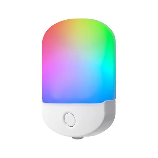 Alt view image 7 of 7 - LED Color-Changing Plug in Night Light, Red, Green, Blue, Purple