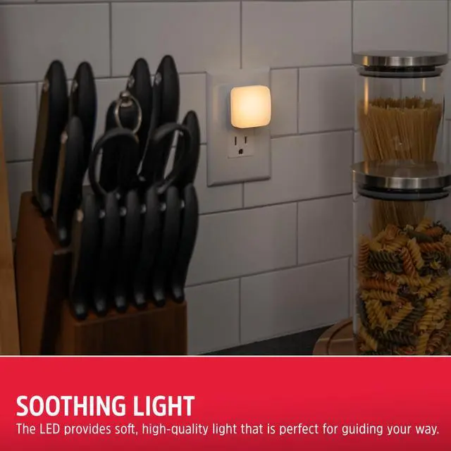 Alt view image 4 of 7 - Night Lights Plug into Wall, 4-Pack, LED Plug in Nightlight