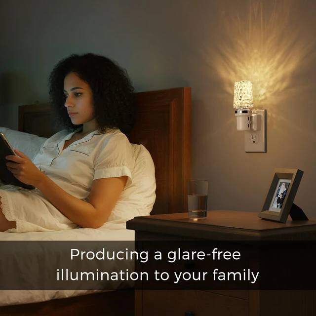 Alt view image 6 of 7 - Night Light, Dimmable Night Lights Plug into Wall, Light Sensor