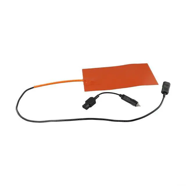 Alt view image 5 of 7 - Silicone Heating Pad 12V 100W for Food Delivery Bag, 152mm x 304mm Heater Mat with Overheat Protection, Compatible with 12V Power Source