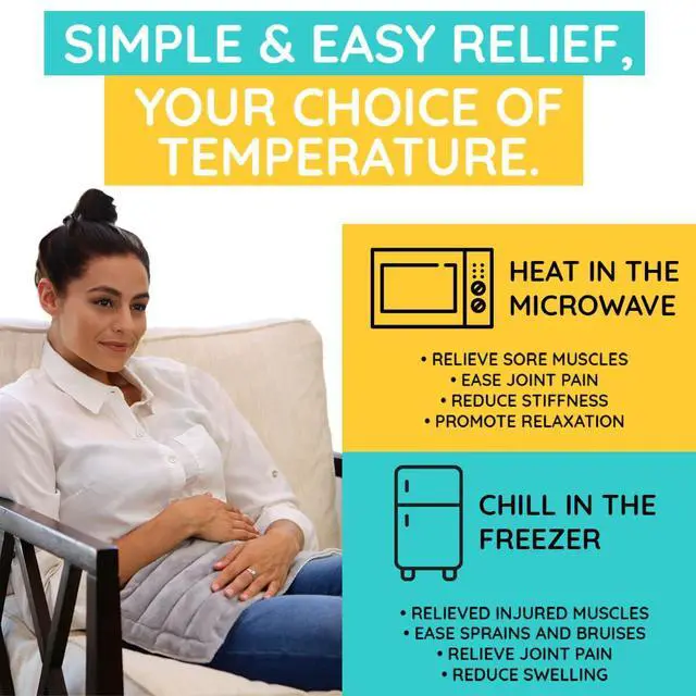 Alt view image 5 of 7 - Microwavable Heating Pad Solutions Buddy - Moist Heating Pad