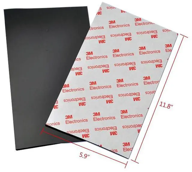 Main image of 2 pcs Anti-Slip Pads Silicone Rubber Plastic Pads 150x300mm 3M Self-Stick Adhesive Non Slip Mats for Furniture Fixator Protector Mat (6x12inch)