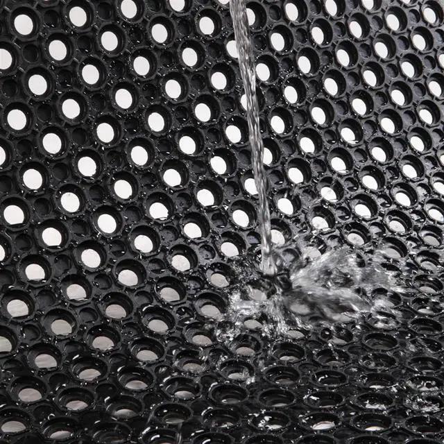 Alt view image 4 of 7 - Outside Rubber Floor Mats Anti Slip Commercial Resturant Drainage Mat