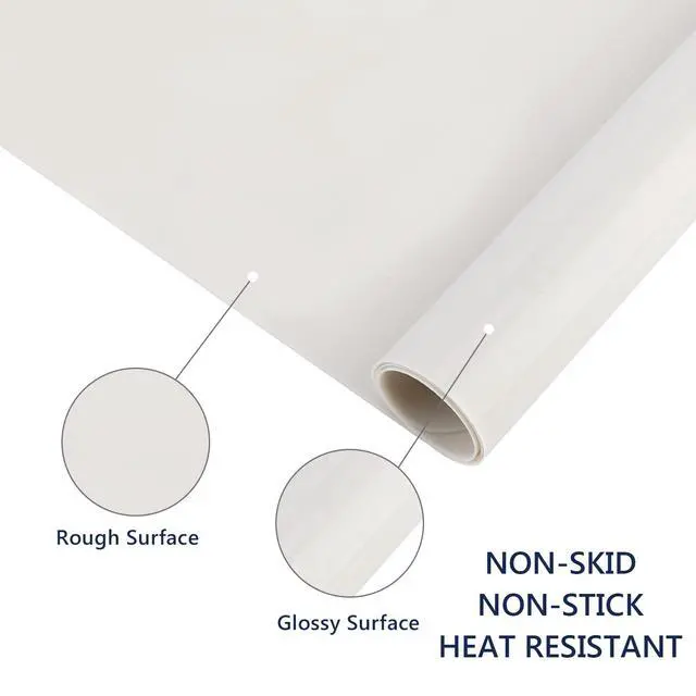 Alt view image 3 of 6 - 2 Pack Silicone Crafting Mats, 15.7" x 11.8" Silicone Mat for Crafts, Large Heat Resistant Sheet for Jewelry Casting, Epoxy Resin, Painting, Counter Table Protector, Placemat, Nonslip, Beige