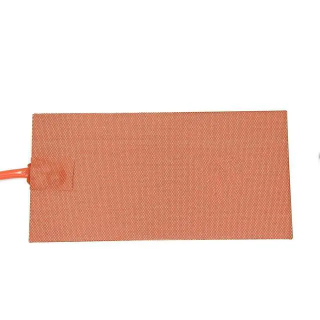Alt view image 7 of 7 - 12V 100W Silicone Heating Pad Mat Quick Heater with Detachable Power Cable for Food Delivery Bag 5.98X11.97 Inches