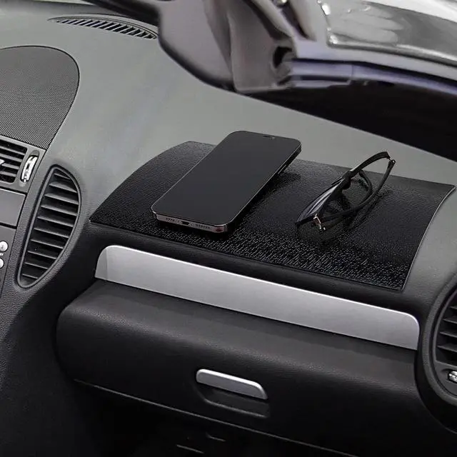 Alt view image 3 of 7 - Extra Large Non-Slip Car Dashboard Sticky Pad 11"x7" MINI-FACTORY Fixate Gel Mat for Phones, Glasses, Keys Anti-Slip Grip