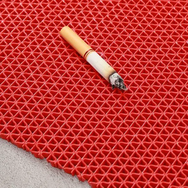 Alt view image 3 of 4 - Drainage Non Slip Flooring Mats Swimming Pool Bathroom Anti-Fatigue Rubber Matting 3x10 Ft Heavy Duty Commercial Anti Slip Floor Mats for Garage Restaurant Sauna SPA,Gray/Grey,0.9×3M
