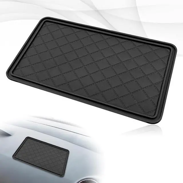 Main image of Car Dashboard Anti-Slip Mat, 10.4"x 5.9" Multifunctional Universal Car Magic Dashboard Sticky Adhesive Mat, for Phones Sunglasses Keys Electronic Devices and More Use