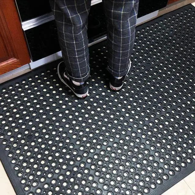 Alt view image 7 of 7 - Anti-Fatigue Non-Slip Rubber Floor Mat Heavy Duty Mats 36"x60" for Outdoor Restaurant Kitchen Bar