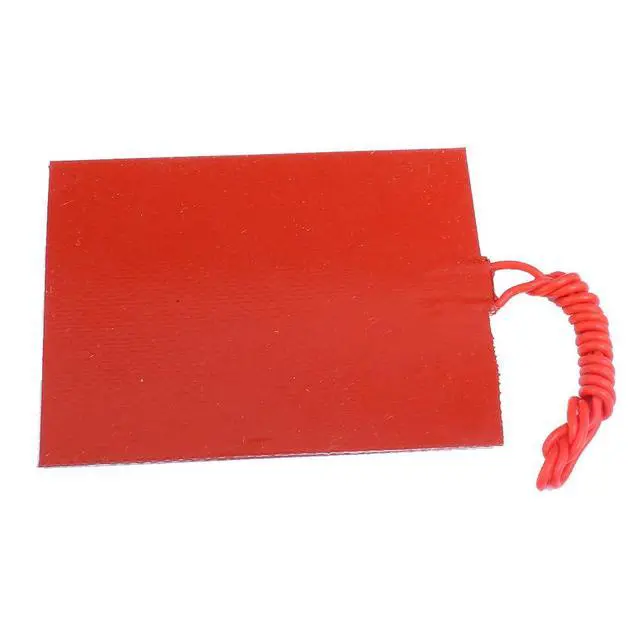 Alt view image 7 of 7 - 4PCS Silicone Heating Element, Icstation Heating Pad for Electronics 12V 25W Rubber Heater Constant Temperature 80X100mm/3.15X3.94 inch
