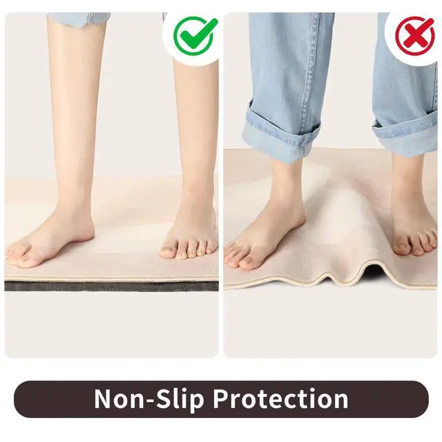 Alt view image 7 of 7 - Non Slip Rug Pads 2x3 Ft Non Skid Thick Rug Pad Gripper