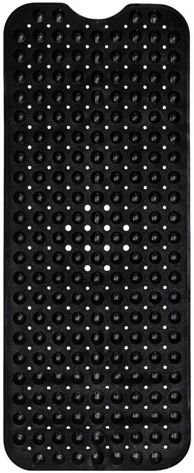 Main image of Non-Slip Bath & Shower Mat 40x16 Extra Long, Suction & Drain Holes